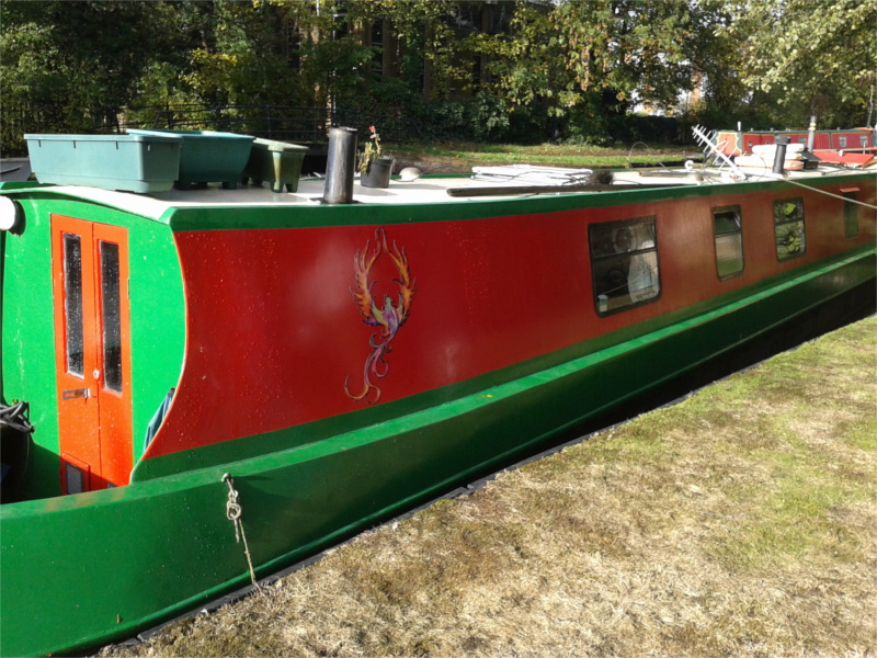 Canal Barge Graphics
