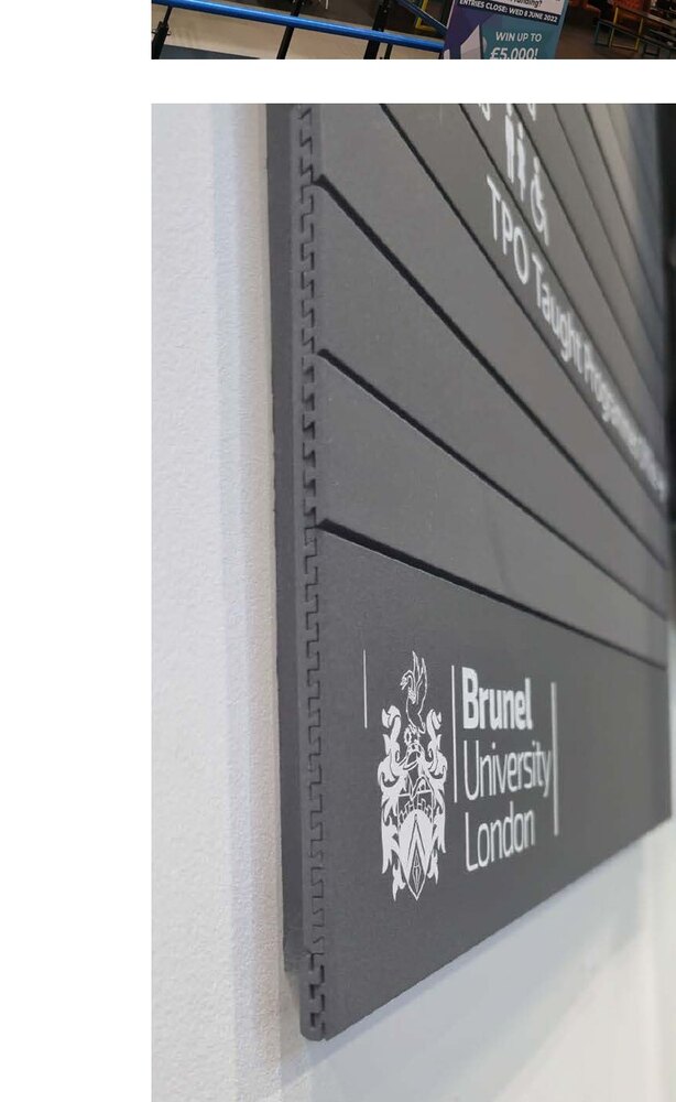 Education signage