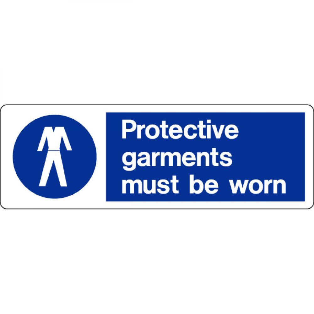 Display Signs Buy Protective Garments Sign