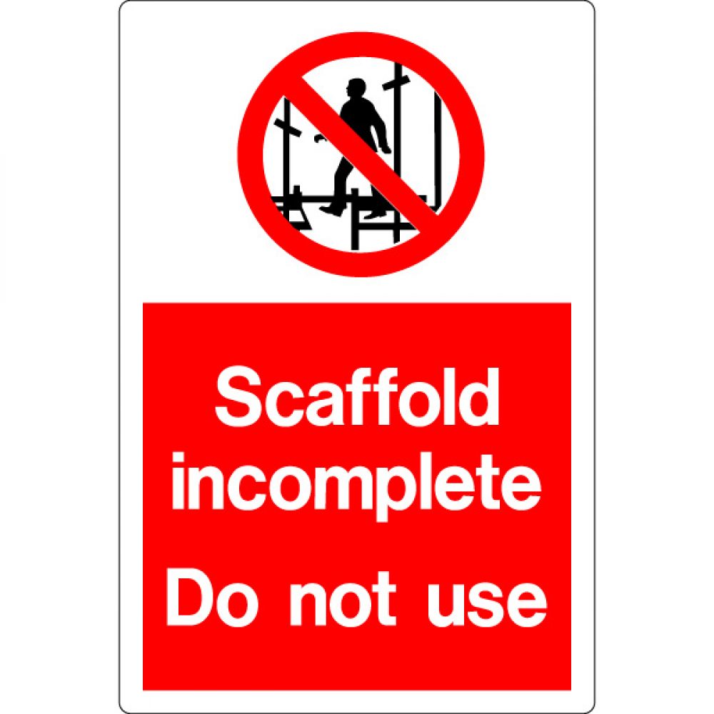 No Muddy Boots Sign 450mm x 150mm L2 Rigid - Display Signs