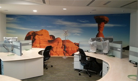 From digital wallpapers to wall coverings - four creative ideas for your business from a leading signage company