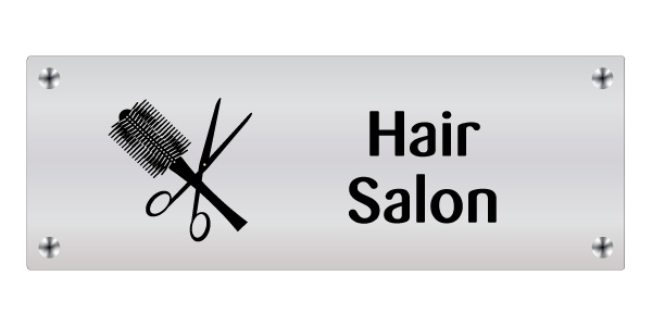 Hair Salon Wall Sign