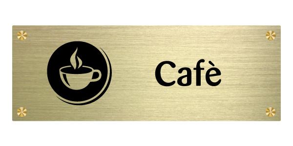 Cafe Wall Sign