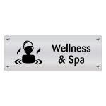 Wellness and Spa Wall Sign for Care Homes