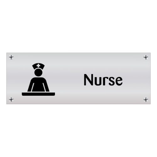 Nurse Wall Sign for Care Homes