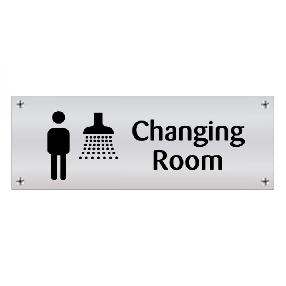 ID013 Changing Room Wall Sign for Care Homes - Display Signs