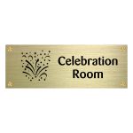 Celebration Room Wall Sign for Care Homes