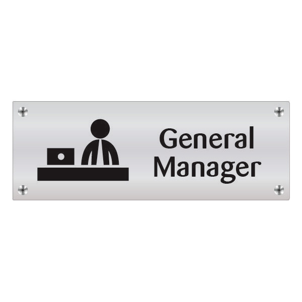 General Manager Wall Sign for Care Homes