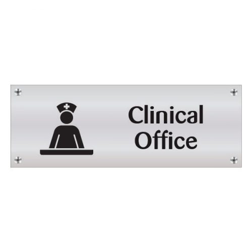 Clinical Office Wall Sign for Care Homes