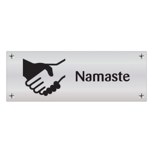 Namaste Wall Sign for Care Homes
