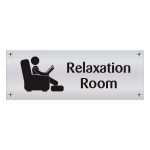 Relaxation Room Wall Sign for Care Homes