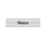 Sluice Door Sign for Care Homes