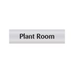 Plant Room Door Sign for Care Homes