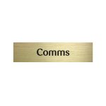 ID054 Comms Door Sign for Care Homes