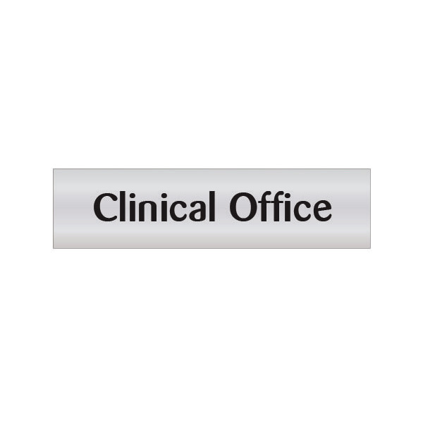 ID061 Clinical Office Door Sign for Care Homes