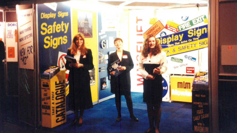Display Signs at London Exhibition Display Signs at London Exhibition
