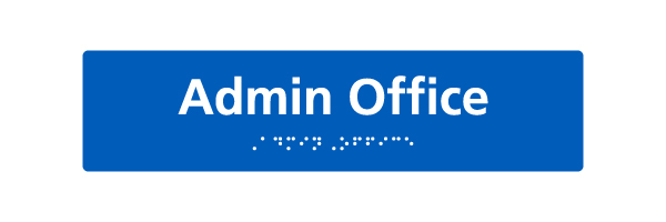 NHS120 Admin Office - Display Signs