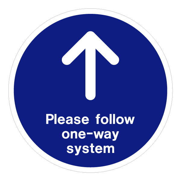 please-follow-one-way-system
