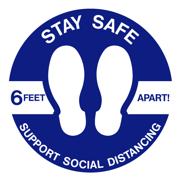 SD115 Stay Safe Sign