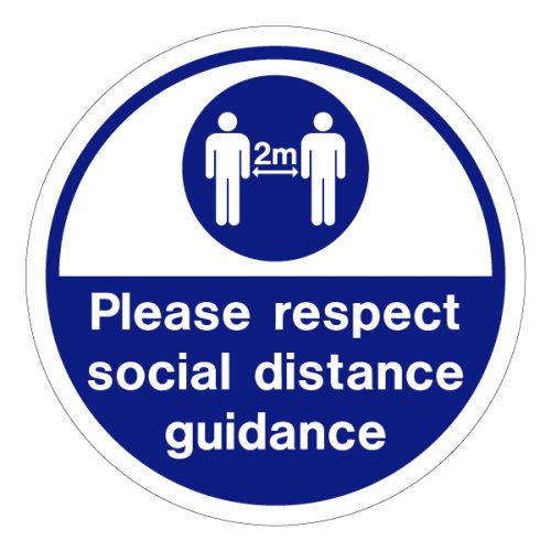 SD117 Please Respect SDG Sign
