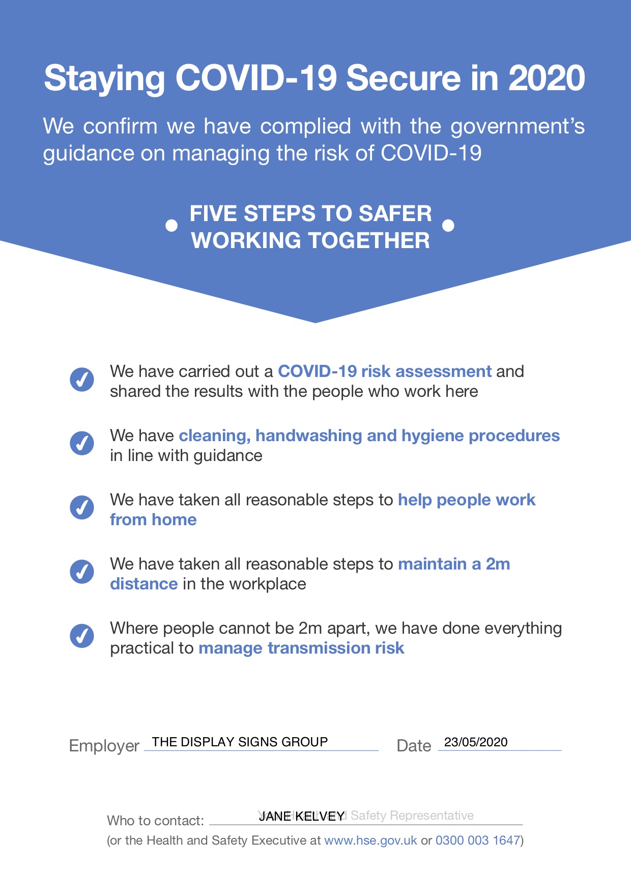 Covid-19 Risk Assessment