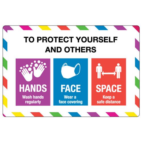 sd073-protect yourself sign