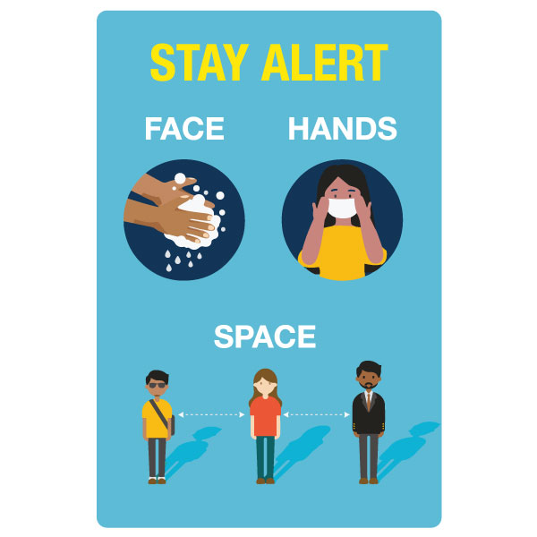 sd074-stay-alert sign