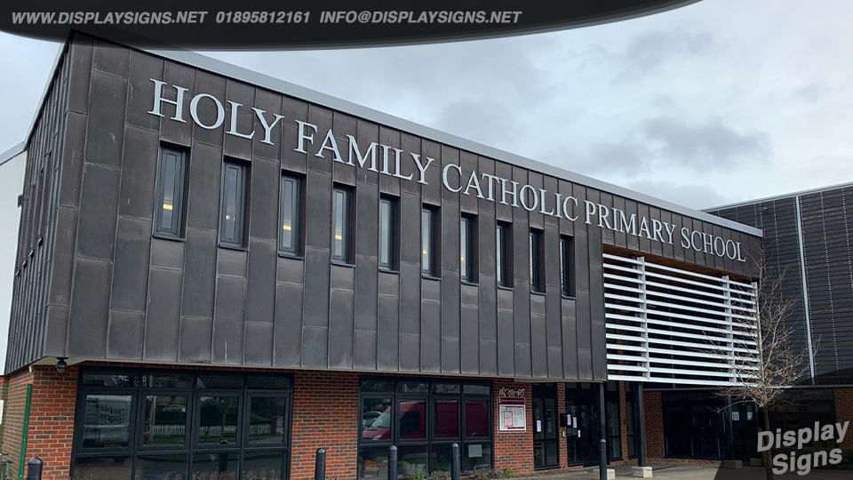 holy-family-school-signs-by-display-signs-london-uk
