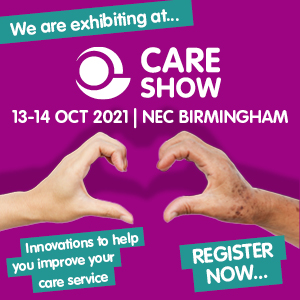 Display Signs Exhibit at Care Show 2021