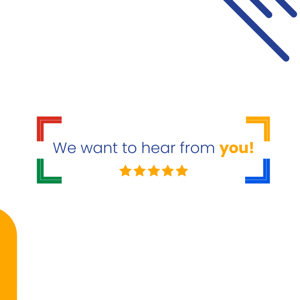 We’d love to hear from you! ⭐